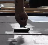 9 Chauffe_eau_solaire_Peinture_noir_mat Réalisation cadre Comment fabriquer un chauffe eau solaire Last Guide.png