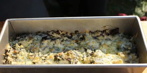 Gratin aux trois mauvaises herbes