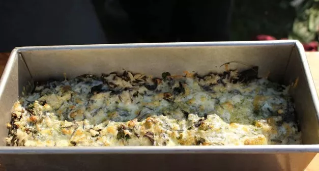 Gratin aux trois mauvaises herbes